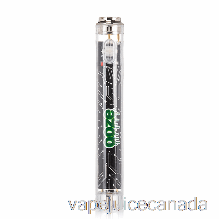 Vape Juice Ooze Slim 400mAh CLEAR 510 Vape Battery Panther Black